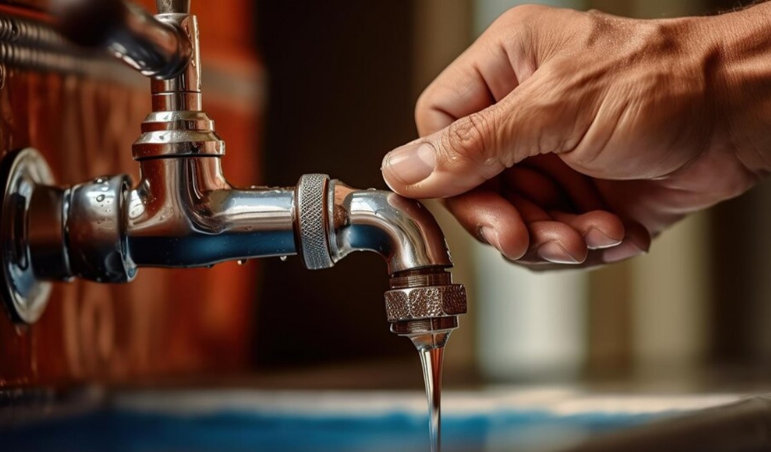 Draining Water Taps and Toilets